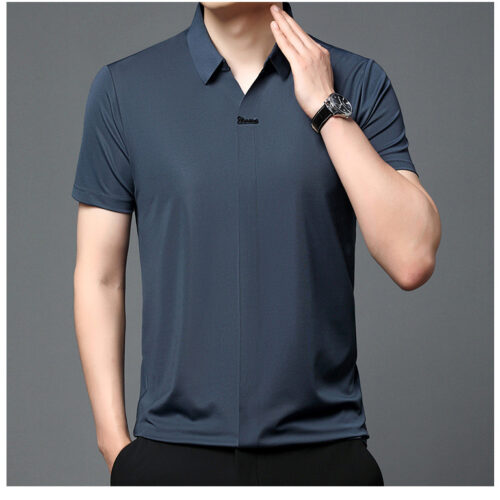 ÁO THUN CỔ TRỤ TTT117B