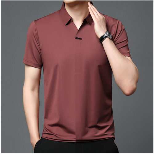ÁO THUN CỔ TRỤ TTT117B