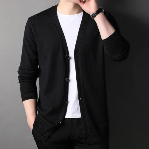 ÁO CARDIGAN TTT626 ĐEN