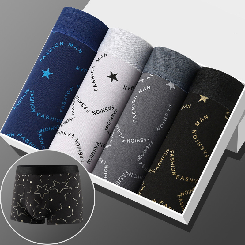 Set 4 quần lót boxer đẹp