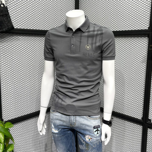 ÁO THUN CỔ TRỤ TTT681 ĐEN