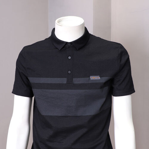 ÁO THUN CỔ TRỤ TTT667 CARAMEL